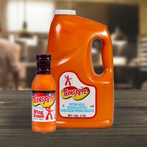 Texas Pete® EXTRA MILD WING SAUCE – Texas Pete Foodservice