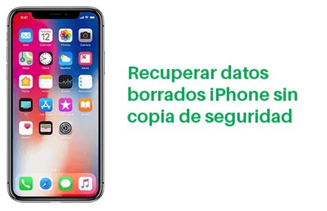 Recuperar Archivos Borrados IPhone Sin Copia De Seguridad