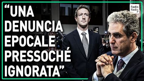 MARCELLO FOA BACCHETTA I TG BUCATA LA NOTIZIA SU ZUCKERBERG ZERO