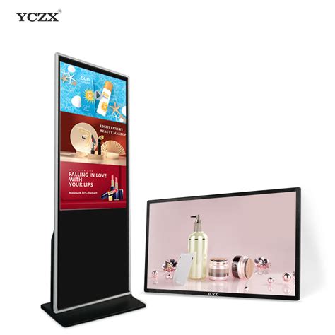 Shopping Mall Library Hospital Inch Portable Advertising Machine Ad