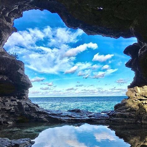 Grotto - Bruce Peninsula National Park Lake Huron, Grotto, Canada ...