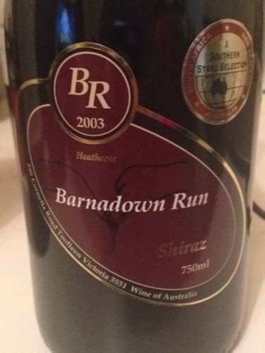 Barnadown Run Shiraz Vivino US