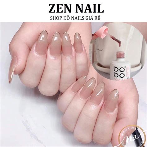 Sơn gel thạch bobo màu Nude hồng 15ml Shopee Việt Nam