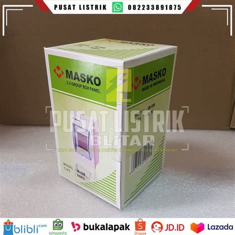 Jual Box Mcb Masko Isi Group Rumah Mcb Masko Tanam Tempel