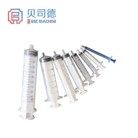 Automatic Disposable Medical Plastic Syringe Plunger Barrel And Needle