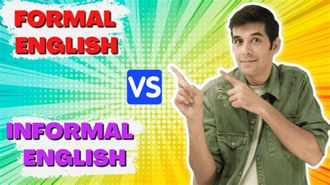 Formal And Informal Words In English Video Poc English