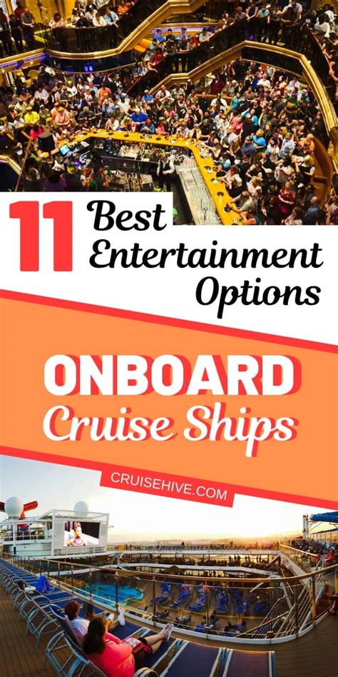 11 Best Entertainment Options Onboard Cruise Ships