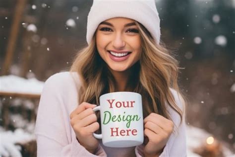 White Mug Mockup Christmas Mug Mockup Graphic By Lara S Designs