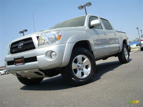 Silver Streak Mica Toyota Tacoma V Trd Sport Double Cab X