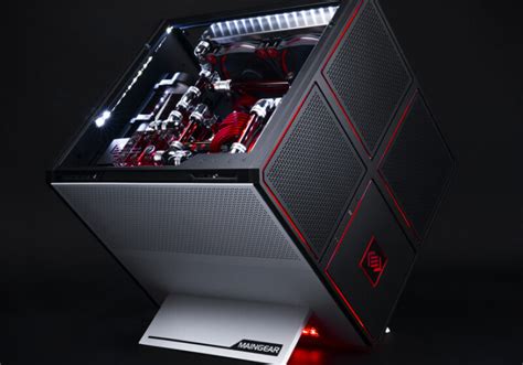 Hp And Maingears Omen X Desktop Packs Gaming Parts In Impressive Cube