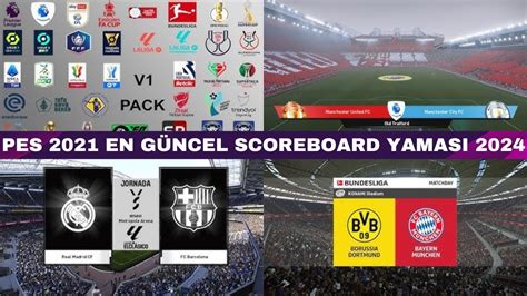 Pes En G Ncel Scoreboard Yamasi Cpk Youtube