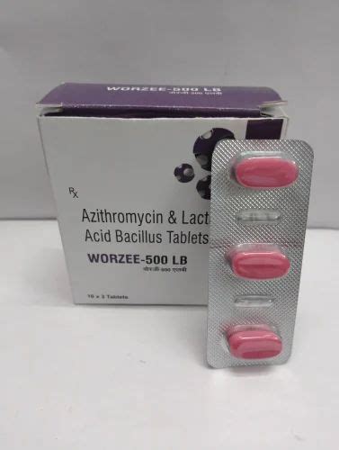 Azithromycin Lactic Acid Bacillus Tablets Mg At Rs Box In Ambala