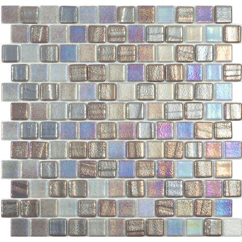 Fusion Grey T 1 X 1 Brick Glass Tile Vidrepur Mosaic Pool Tile Aquablu Mosaics