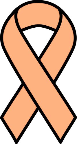 Uterine Cancer Ribbon Public Domain Vectors