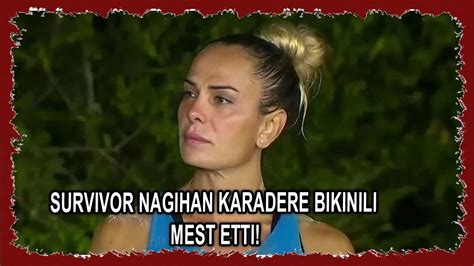 Survivor Nagihan Karadere Bikinili Kareleriyle Mest Etti Youtube