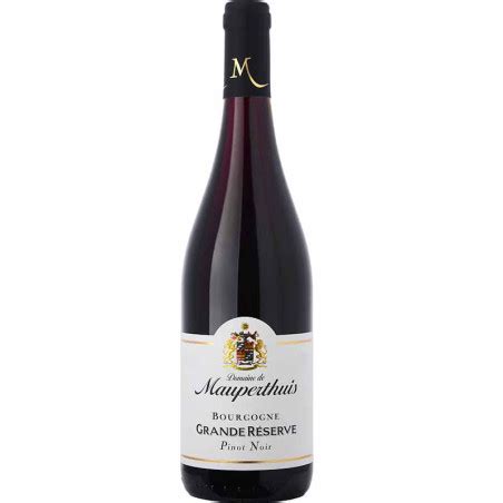 Domaine Mauperthuis Grande Réserve Pinot Noir Bourgogne