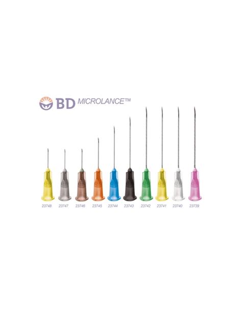 Bd Microlance Needles G X Mm Orange