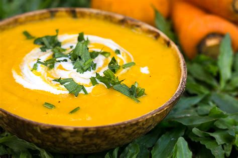 Karotten Ingwer Suppe Mit Orange Vegan Gesund Lecker