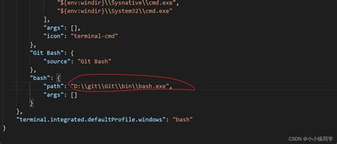 Vscode的终端设置为git Bash环境，最新版vscode设置vscode Powershell改成gitbud Csdn博客