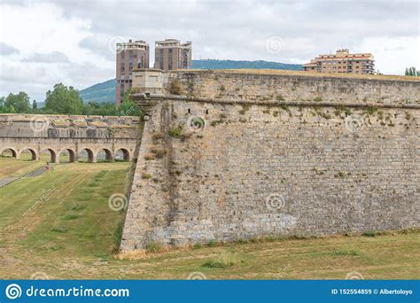 Citadel Of Pamplona Navarre Spain Stock Image Image Of Landscape