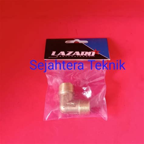 Jual Knee Drat Luar Inch Kuningan Spare Part Elbow Kompresor