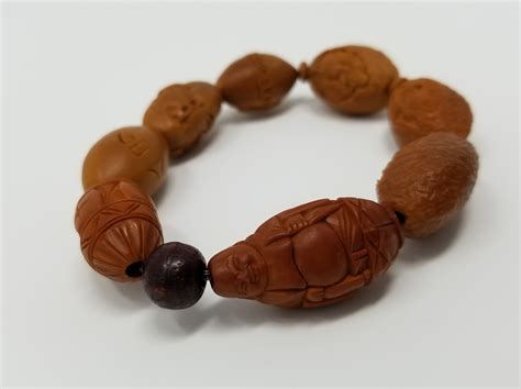 Wood Bracelet Seed Bead Bracelets Healing Bracelets Seed Beads