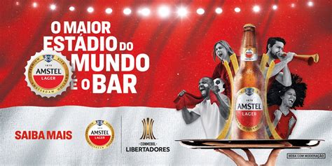 Amstel Convida Para Assistir A Libertadores No Bar