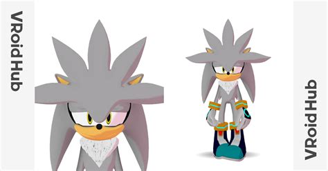 Silver The Hedgehog Vroid Hub