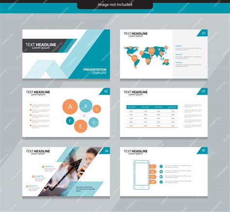 Premium Vector Presentation Slide Layout Design Template