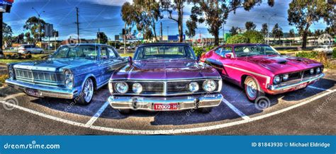 Classic Australian cars editorial image. Image of panorama - 81843930