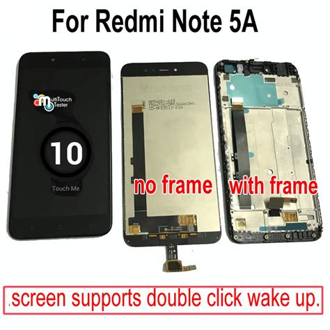 5 5 AAA Quality Display For Redmi Note 5A LCD Touch Screen Digitizer