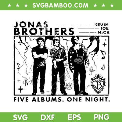 Jonas Brothers 2023 SVG PNG