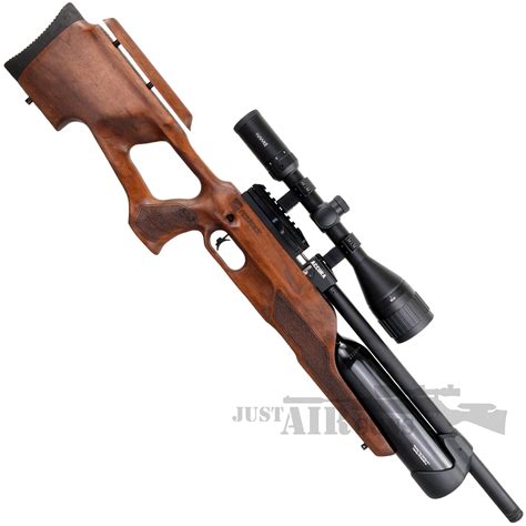 Reximex Accura Walnut Pcp Air Rifle 177 Just Air Guns