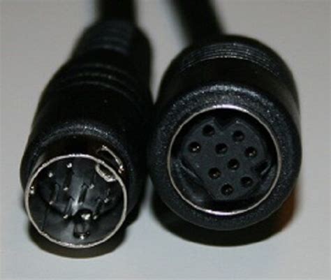 Mini Din 9 Pin B Type Extension Cable Male Female 6 Ft EBay