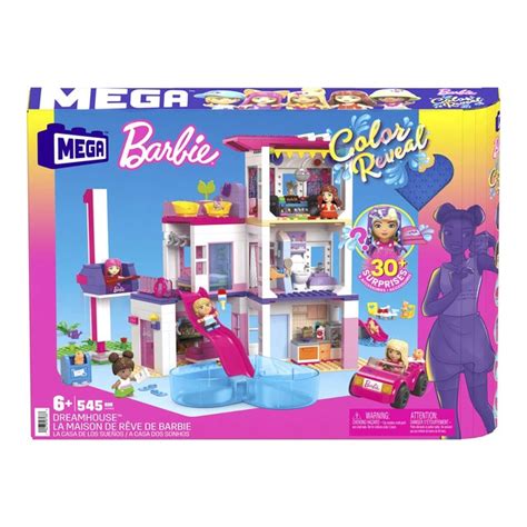 Barbie Color Reveal Mega Construx Dreamhouse Doll House Toys El