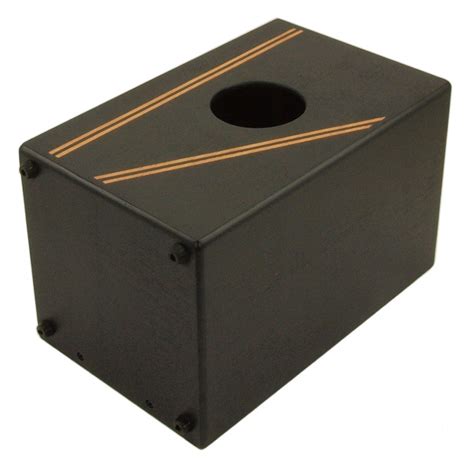 CAJON BOX DRUM Black Finish with Gig Bag Acoustic Drum FULL SIZE 19" w ...