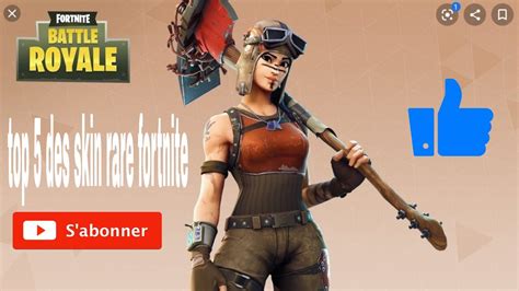 5 Skin Les Plus Rare De Fortnite Youtube