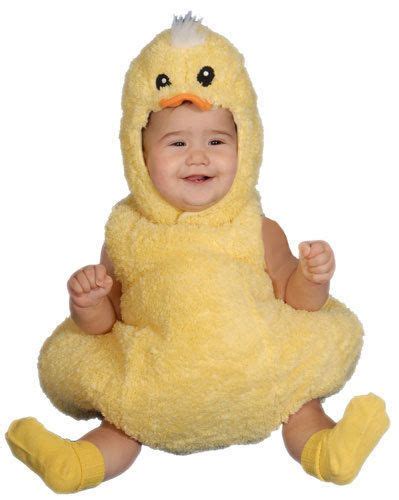 Baby Duck Halloween Costume Yellow Girls Boys Kids Dress Up Clothes