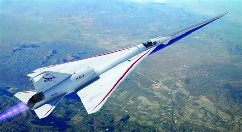 Pronto il primo volo dellX 59 l aereo supersonico più veloce e