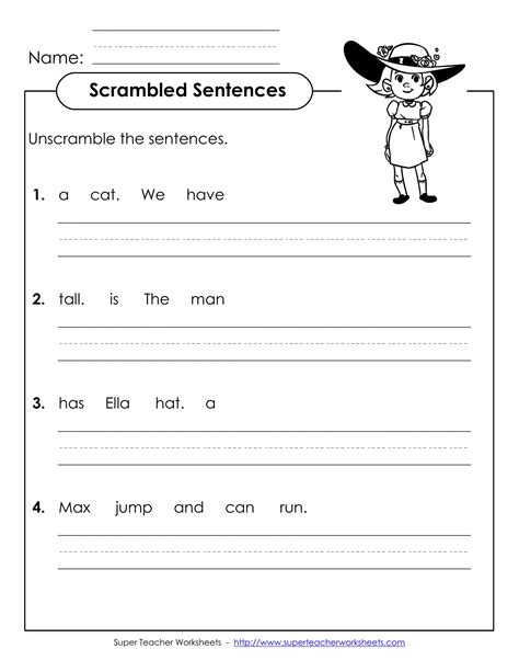 Lista1 Scrambled Sentencesscrmb Interactive Worksheet Edform