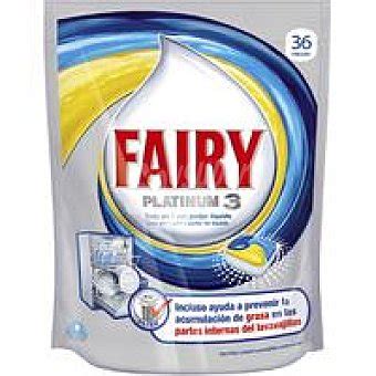 Fairy Platinum Lavavajillas M Quina Lim N Bolsa Dosis