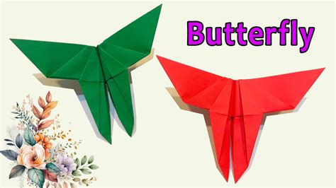 Butterfly Making With Paper How To Make Paper Butterfly Easy