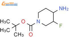 3S 4R Tert Butyl 4 Amino 3 Fluoropiperidine 1 Carboxylate 907544 20 1