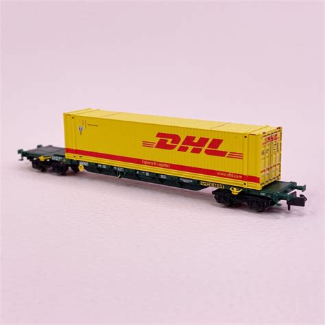 Wagon Porte Conteneurs Sgnss Dhl Cemat Ep Vi Arnold Hn