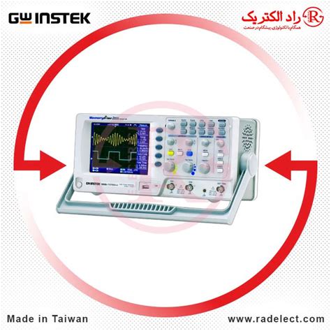 قیمت و خرید اسیلوسکوپ حافظه دار گودویل Gw Instek Gds 1052u راد الکتریک