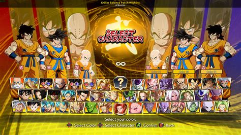 Krillin Wishlist Patch Mod [dragon Ball Fighterz] [mods]