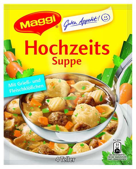 Maggi Guten Appetit Hochzeitssuppe Er Pack X Ml Beutel