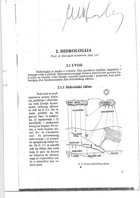 PDF Slavoljub Jovanovic Hidrologija Uvod I Hidrometeorologija