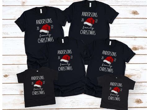 Matching Family Christmas Shirts, Christmas Shirts,custom Family Shirts ...