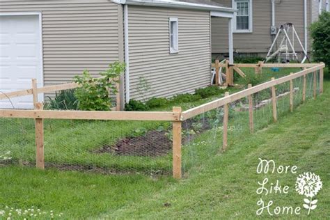 More Like Home 2x4 Garden Fence